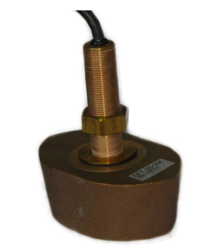 TRANSDUCER 50/200KHZ, BRONZE 1 KW 8 Mtrs Cable To Suit JFC130, Plus More